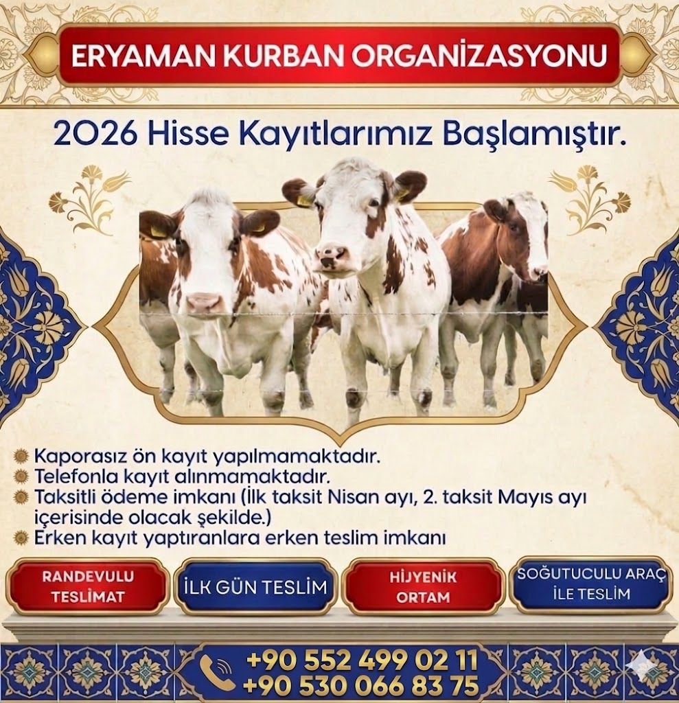 Kurbanlıklarımız